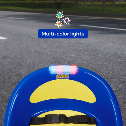 Rev up the Fun with Sonic's Electric Bumper Car: 2 Speeds and 360-Degree Turns for Kids!