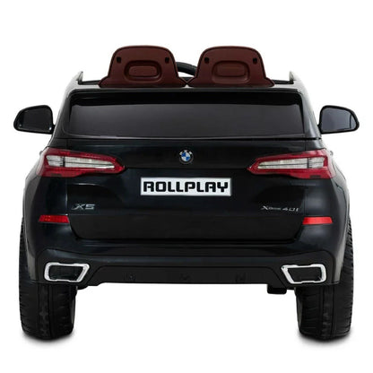BMW X5M 6-Volt Battery-Powered Ride-On Car in Sleek Black Finish