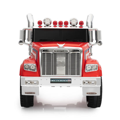 12V Kids Electric Ride On Toy Truck with Music and Remote Control