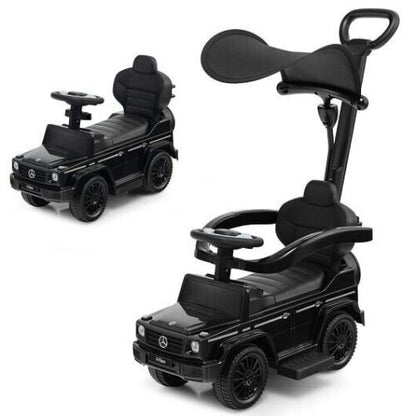 Mercedes Benz G350 3-in-1 Push Car with Canopy - Stroller and Sliding Car Combo