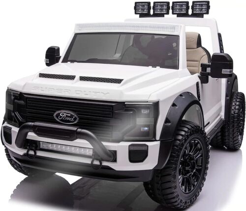 2023 Ford F450 24v 2 Seater Children's Electric Ride-On Truck with Interchangeable Battery