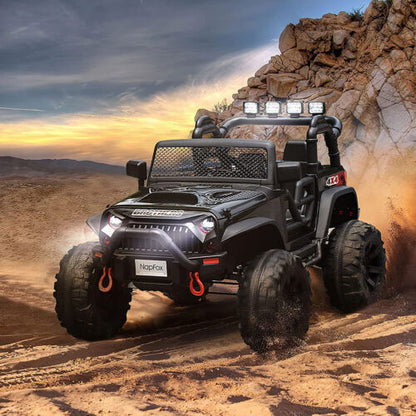 12V Electric Ride-On Truck for Kids with Remote Control - 48.4 Battery-Powered Wheels