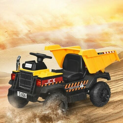 Rev Up Your Child's Imagination with the Electric Dump Truck Ride-On Toy