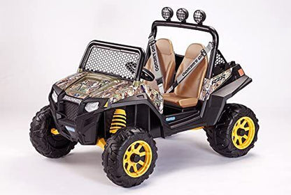 Polaris RZR 900 CAMO Electric Ride-On, Multi-Hued, Age 12 and Up