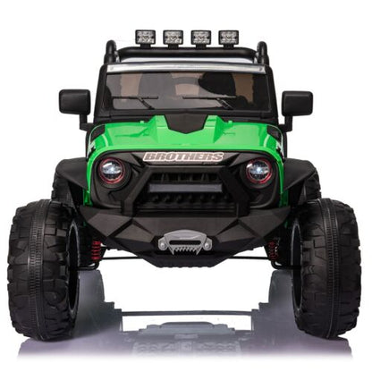 Electric Ride-On Truck for Kids with Remote Control - 2 Seater, 24V Battery Powered