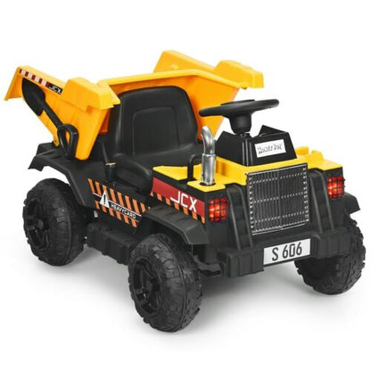Electric Dump Truck Ride-On Toy for Kids - Perfect Gift for Construction Enthusiasts!