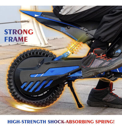 Electric Dirt Bike for Kids Ages 3-12: The Perfect Blue Ride
