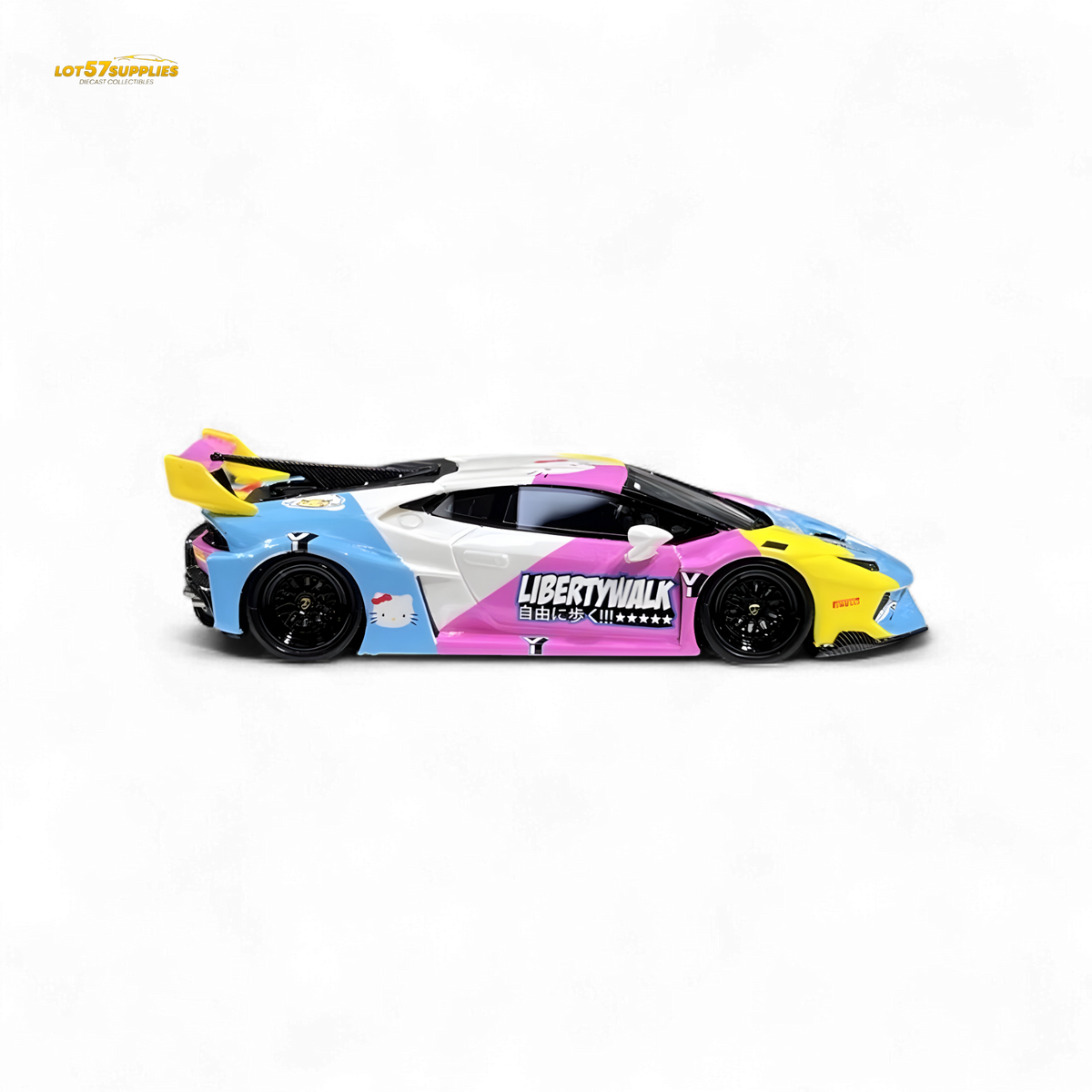 Flame Lamborghini Huracan LP610-4 LWBK WideBody Resin 1:64