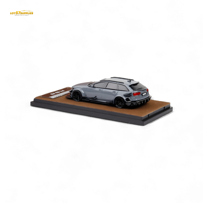 Qidian Model Audi RS6 Avant C7 Cement Grey 1:64