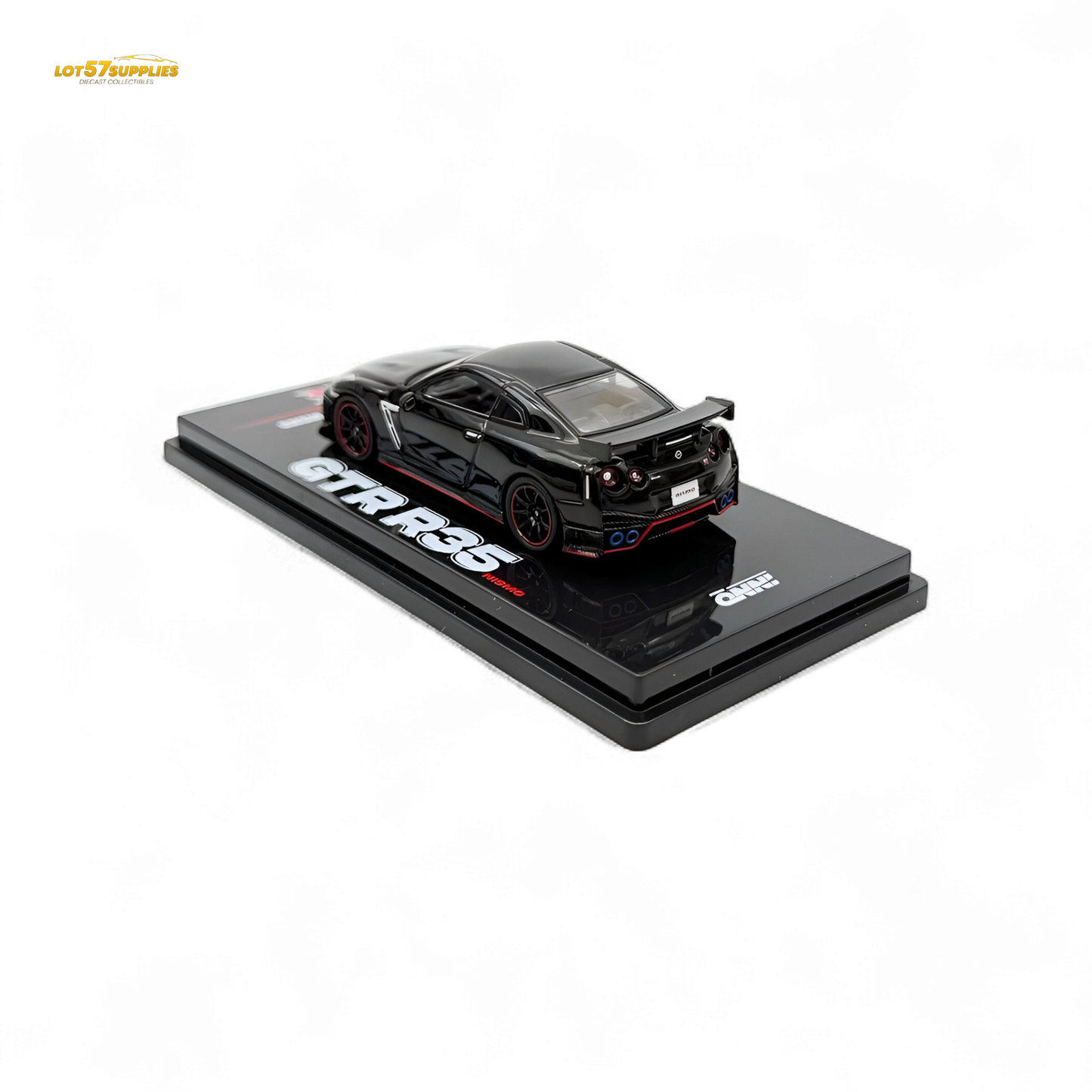 INNO64 Nissan GT-R R35 NISMO Black 1:64
