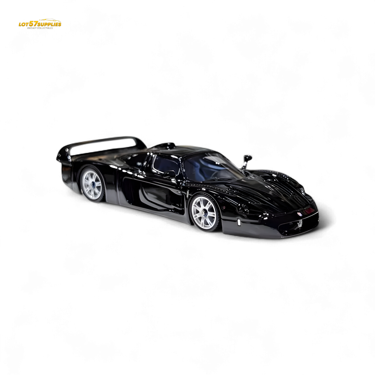 YM Model Maserati MC12 Stradale Corsa Black 1:64