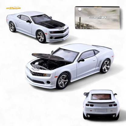 Fine Works64 Chevrolet Camaro Bumblebee - Pearl White 1:64