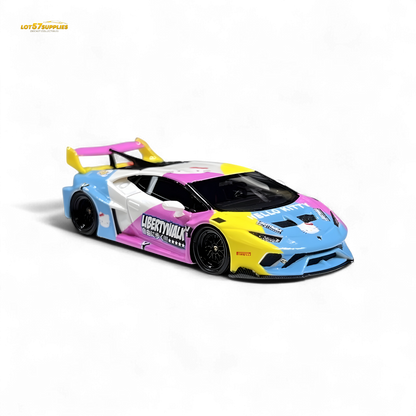 Flame Lamborghini Huracan LP610-4 LWBK WideBody Resin 1:64