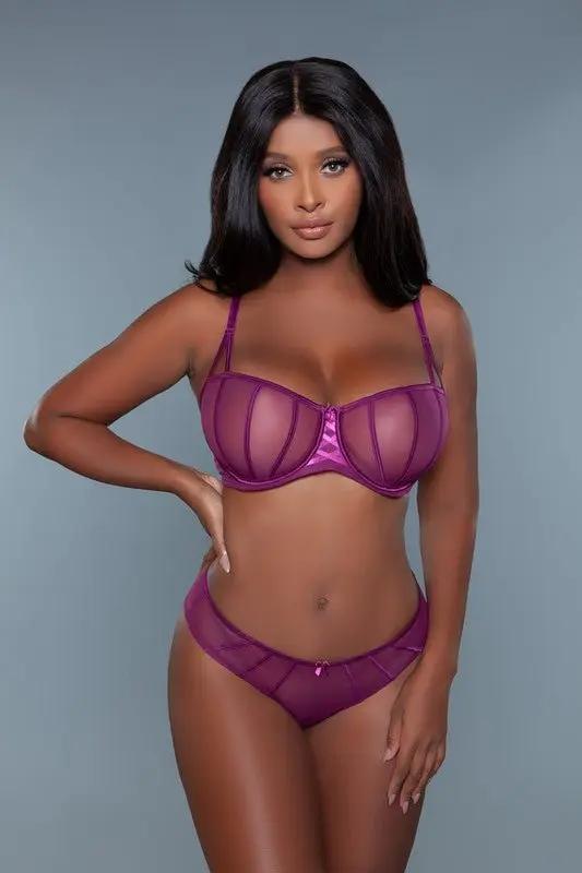 Balconette Bra - Adjustable Straps - Sabrina Black