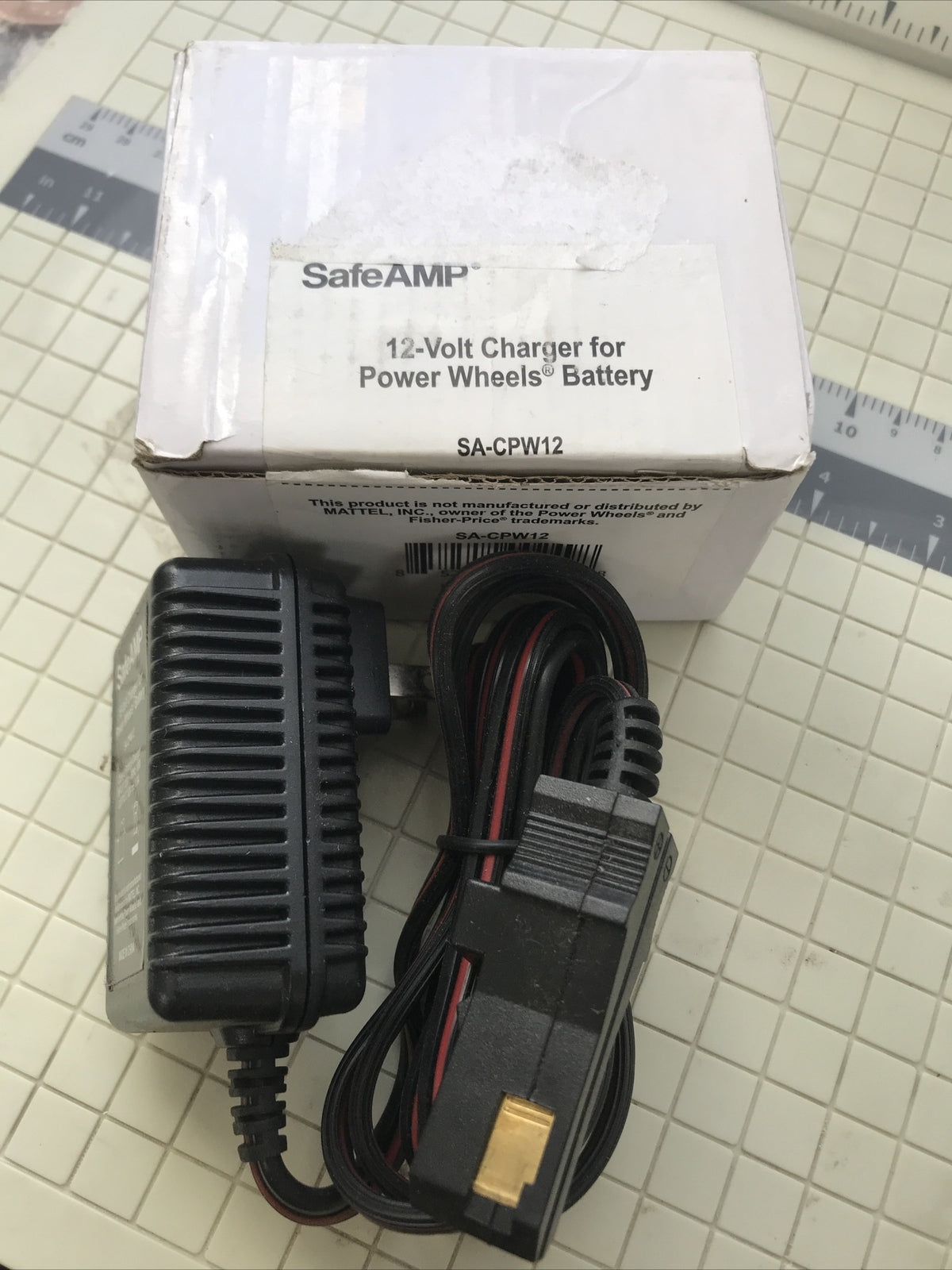 12 Volt Charger for Power Wheels Ride-On Cars Safe and Reliable