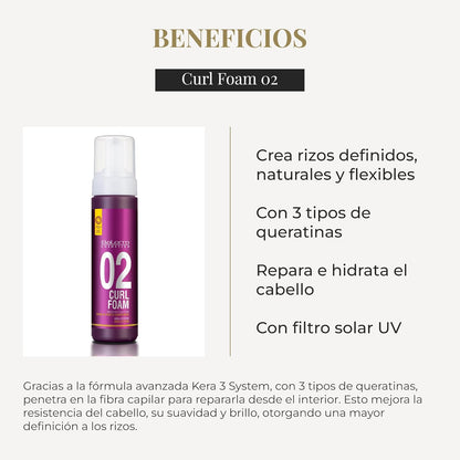 SALERM - Curly Hair Foam 6.8 oz