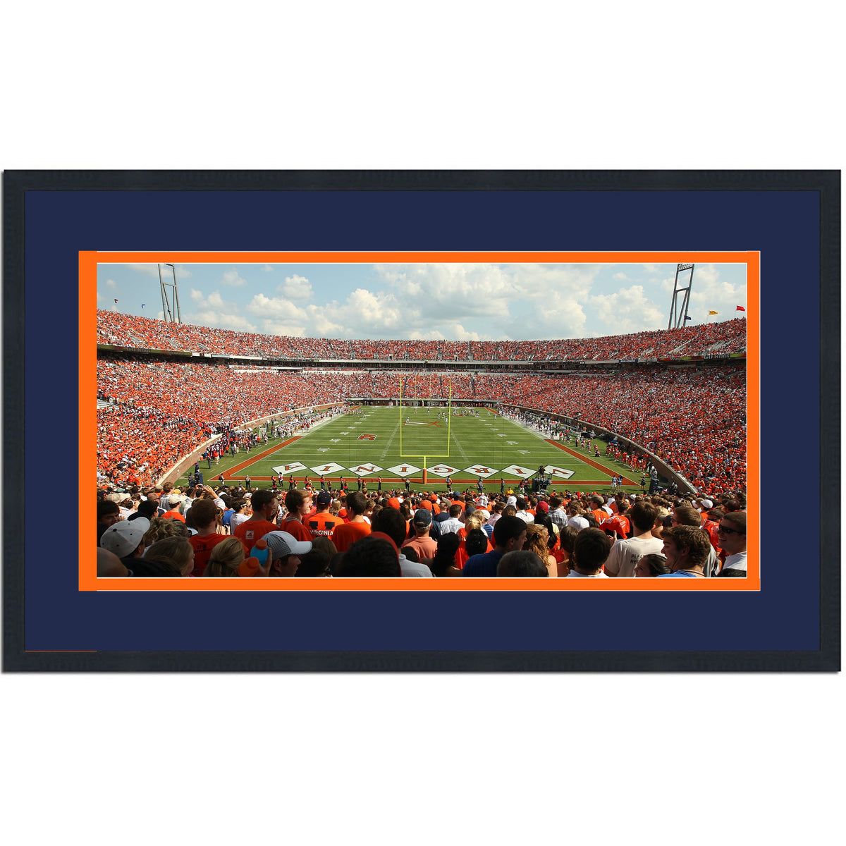 Framed Scott Stadium Virginia Cavaliers 16x24 NCAA Football Photo Professionally Matted