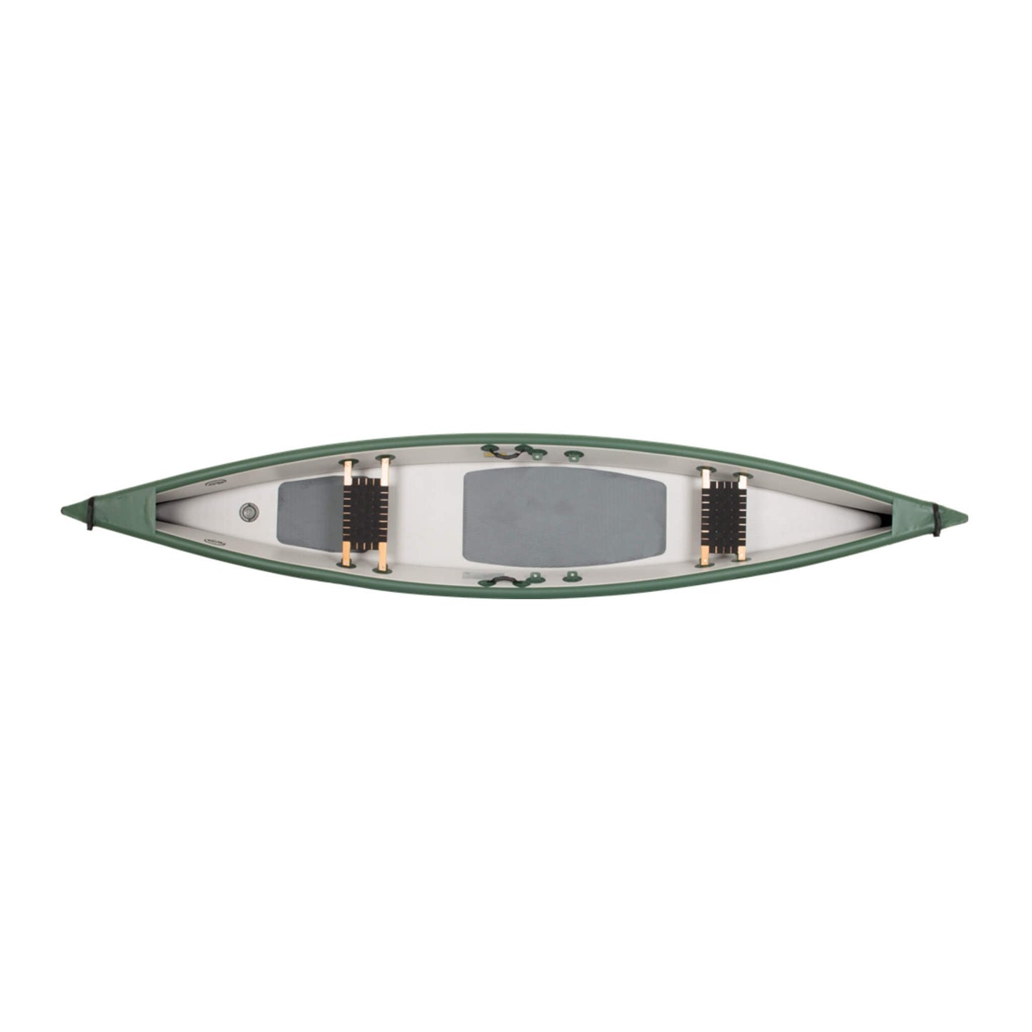 Sea Eagle 3-People TC16 High Pressure All Drop Stitch Inflatable Travel Canoe, 16FT [TC16K] (SAK43086)