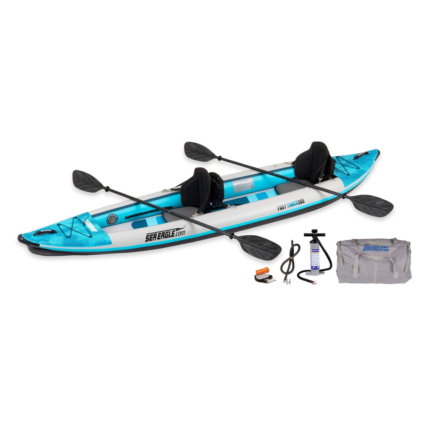 Sea Eagle 385FT FastTrack 12FT 2-Person V-Bottom Inflatable Kayak [385FTK] (SAK25086)