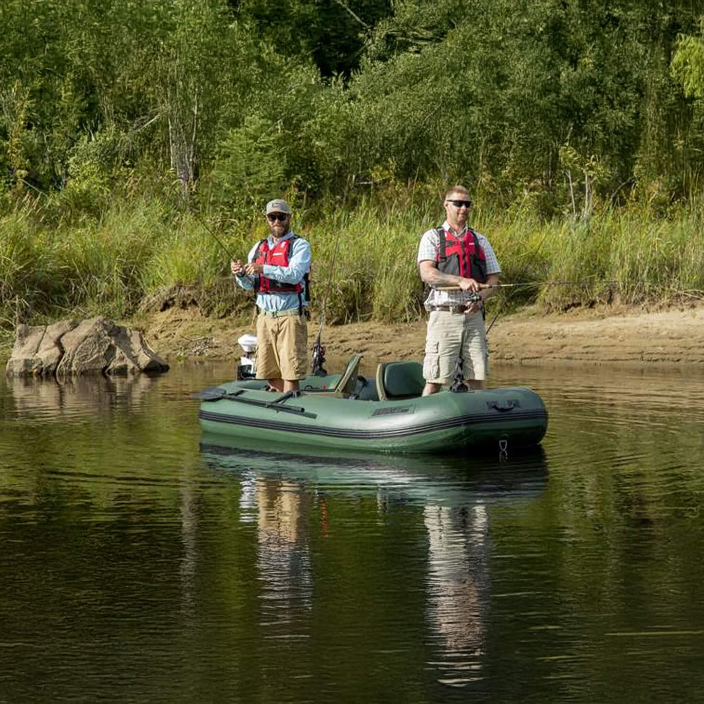 Sea Eagle STS10 Stealth Stalker Frameless Inflatable Fishing Boat, 10FT [STS10K] (SAK59314)