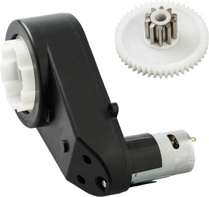 12V Seamless Gearbox Replacement for Electric Ride-On Cars 550 Motor 30000 RPM