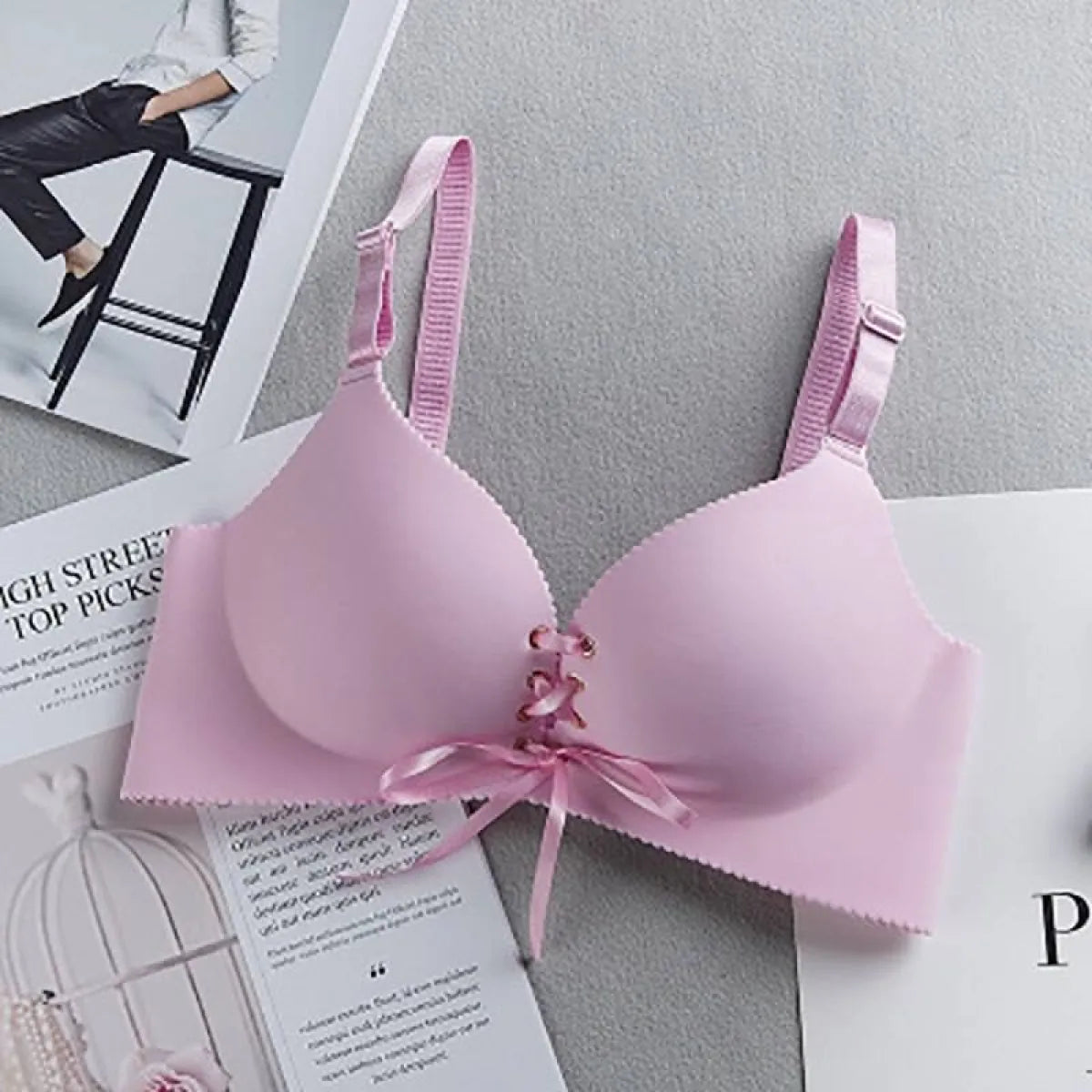 Seamless Push Up Bra