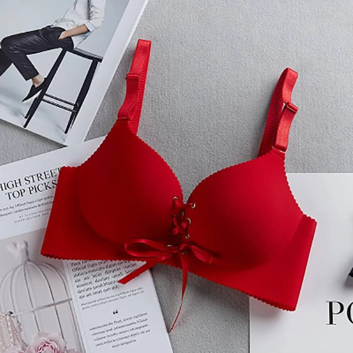 Seamless Push Up Bra