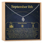 September 11th Virgo Necklace