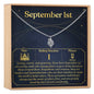 September 1st Virgo Necklace