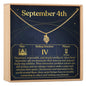 September 4th Virgo Necklace