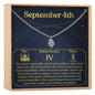 September 4th Virgo Necklace