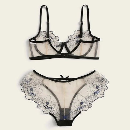 Sexy Transparent Lingerie Set