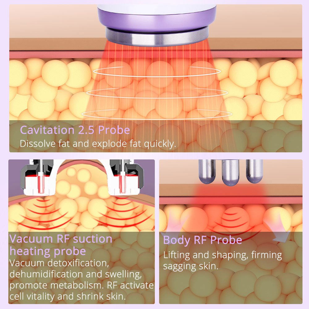 Shape Tactics 40K Cavitation RF Microcurrent Hot & Cold Therapy System