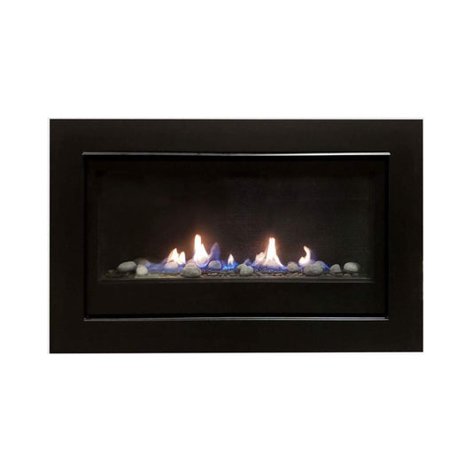 Sierra Flame Boston 36-Inch Gas-Burning Direct Vent Builder's Linear Fireplace [BOSTON-36-NG-EI] (SAK81297)