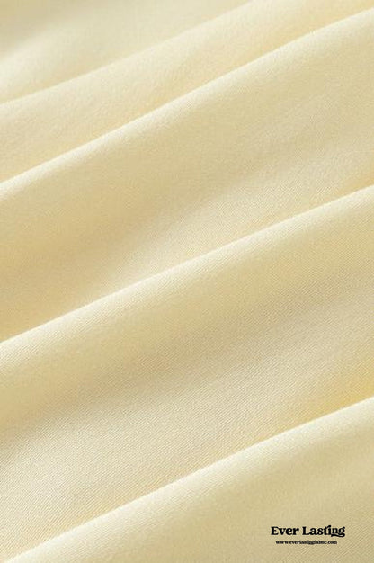 Silky Rose Cream Yellow Embroidered Nightgown Dress