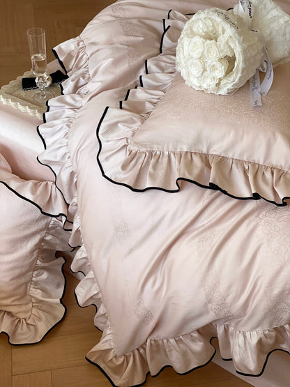 Silky Ruffle Pillowcases