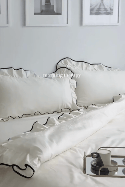 Silky Ruffle Pillowcases