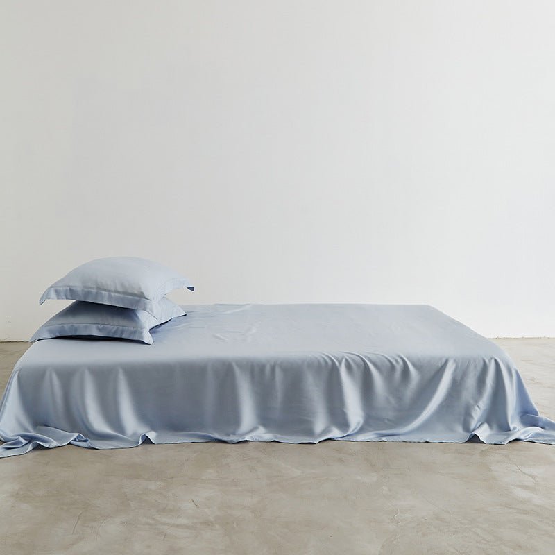Silky Solid Tencel Bedding Set / Blue