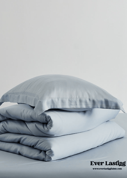 Silky Solid Tencel Bedding Set / Pink