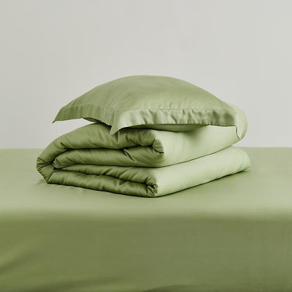 Silky Solid Tencel Bedding Set / Pink