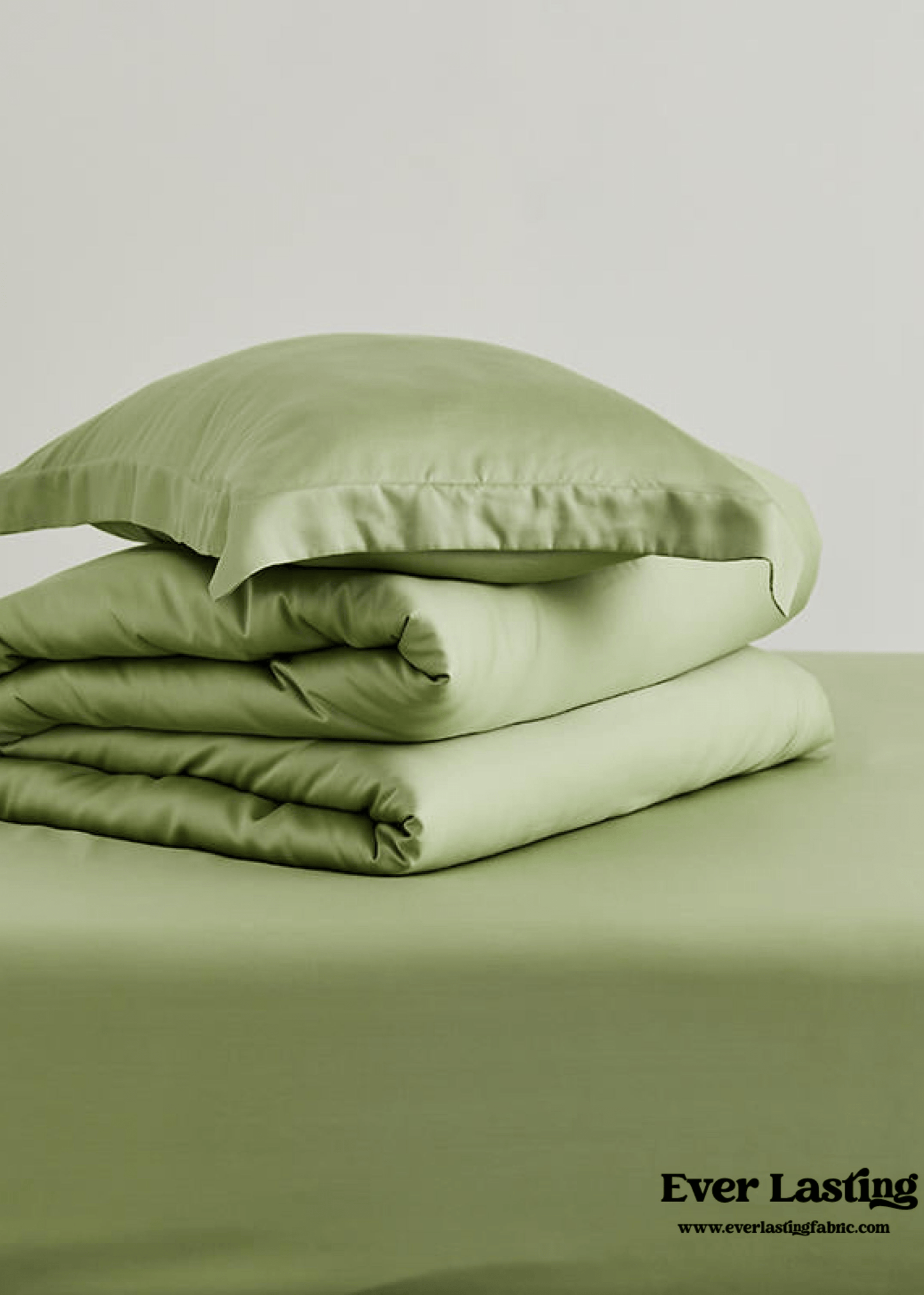 Silky Solid Tencel Bedding Set / Blue