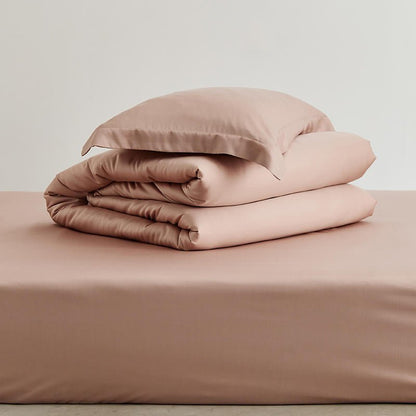 Silky Solid Tencel Bedding Set / Pink
