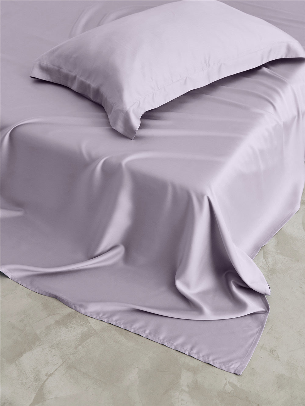 Silky Solid Tencel Bedding Set / Pink