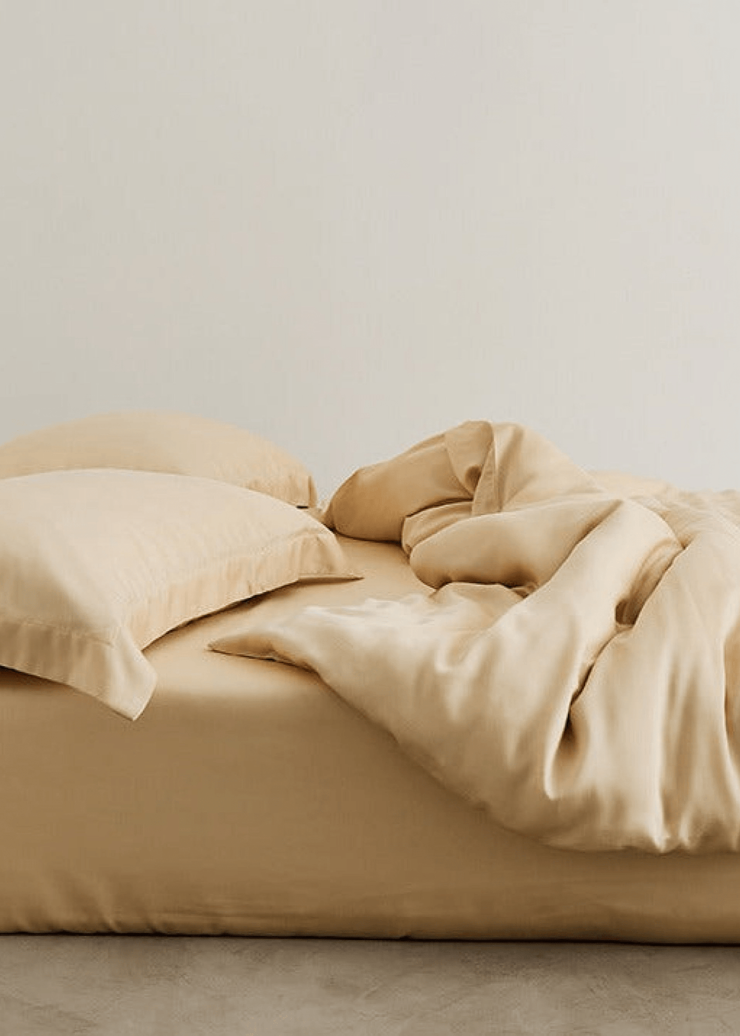 Silky Solid Tencel Bedding Set / Pink
