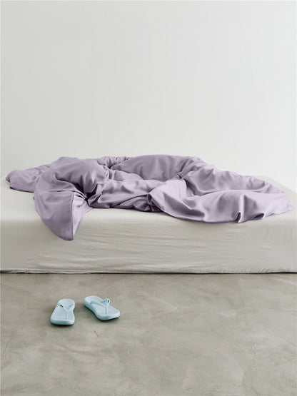 Silky Solid Tencel Duvet Cover