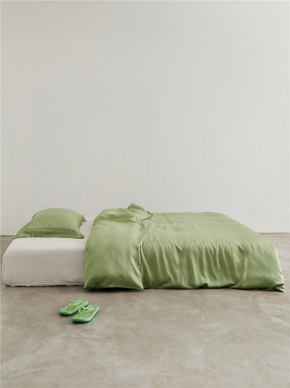 Silky Solid Tencel Duvet Cover