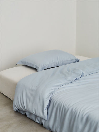 Silky Solid Tencel Duvet Cover