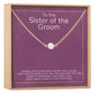 Sister of the Groom Pearl Necklace