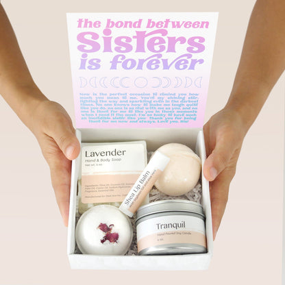Sisters DoubleCircleNecklace Gift Box Set