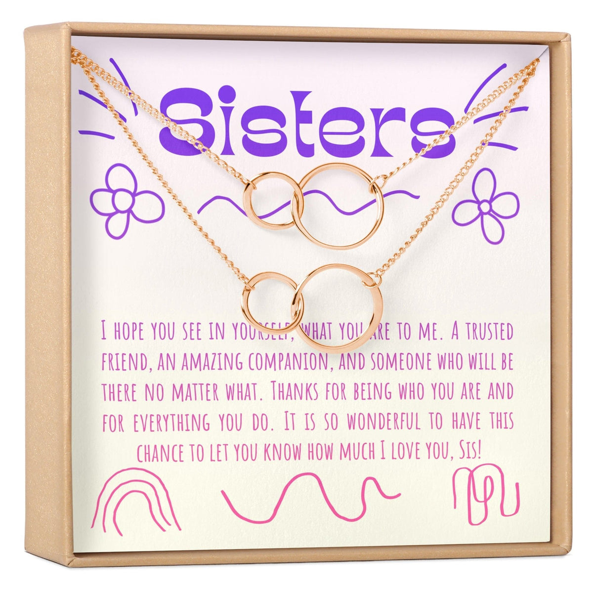 Sisters Necklace, Multiple Styles